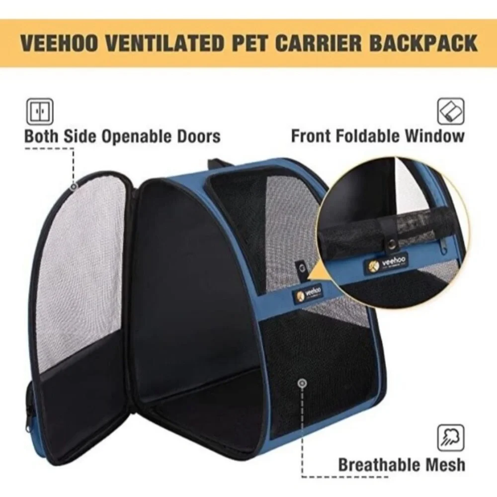 Cat Backpack Carrier Bag – Pet Carrier Bag for Dogs